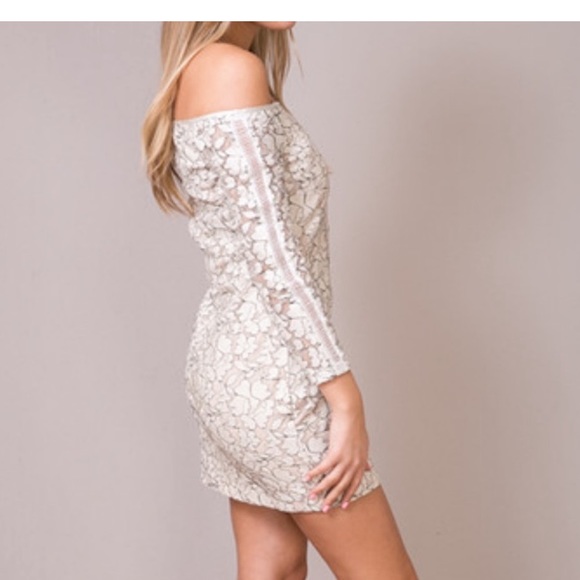 Mini Dress by Endless Rose | form fitting, Nude underlay & lace detail | SM - Picture 6 of 8